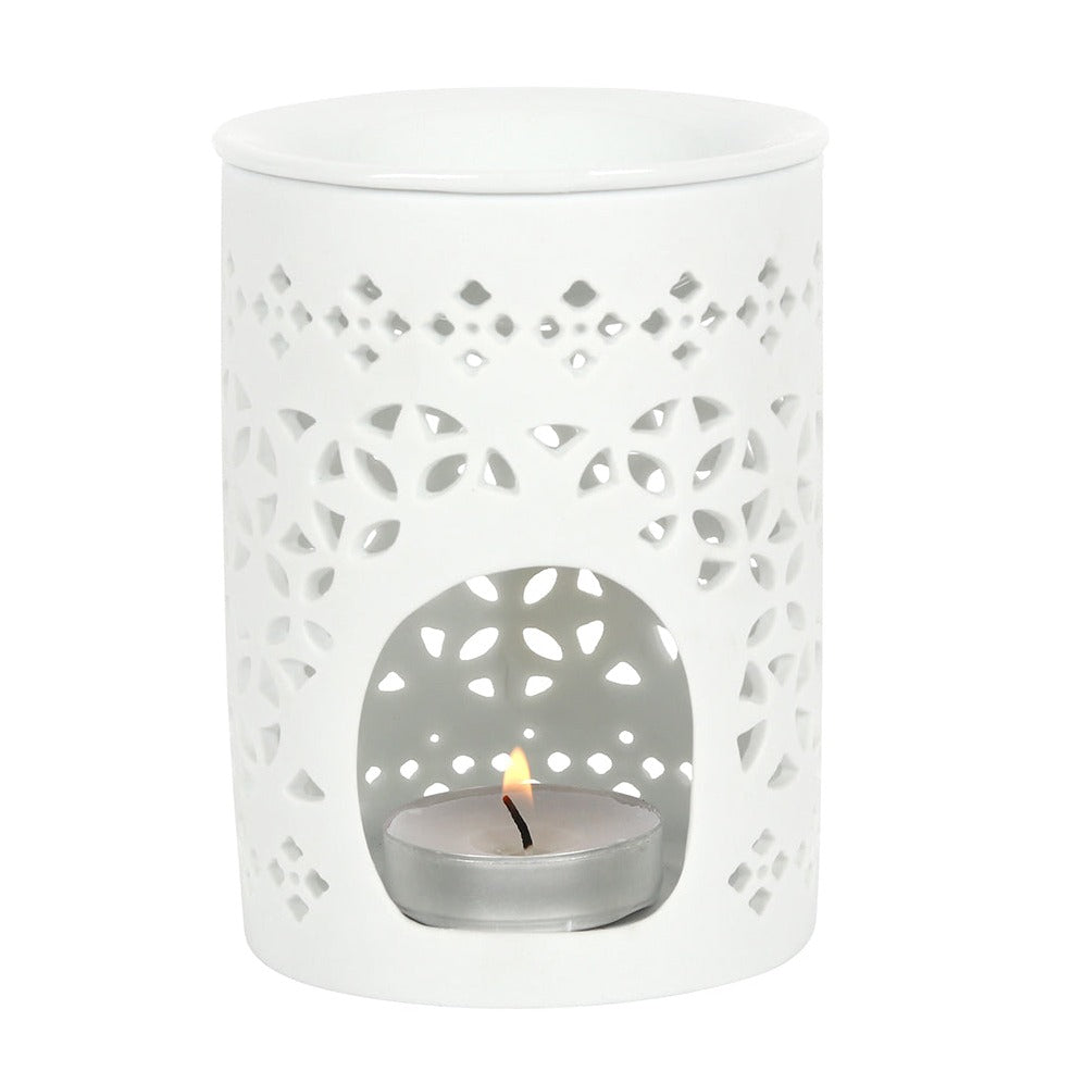 White Ceramic Oil Burner