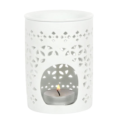 White Ceramic Oil Burner