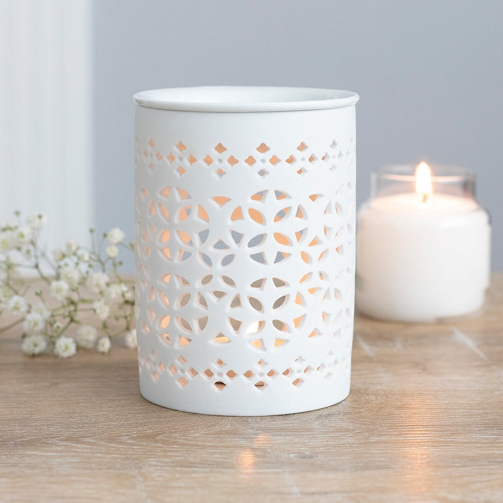 White Ceramic Oil Burner