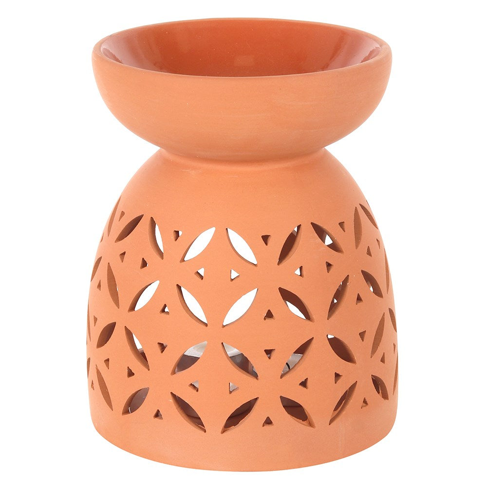 Large Terracotta Oil Burner