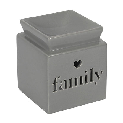 Grey Ceramic Family Oil Burner