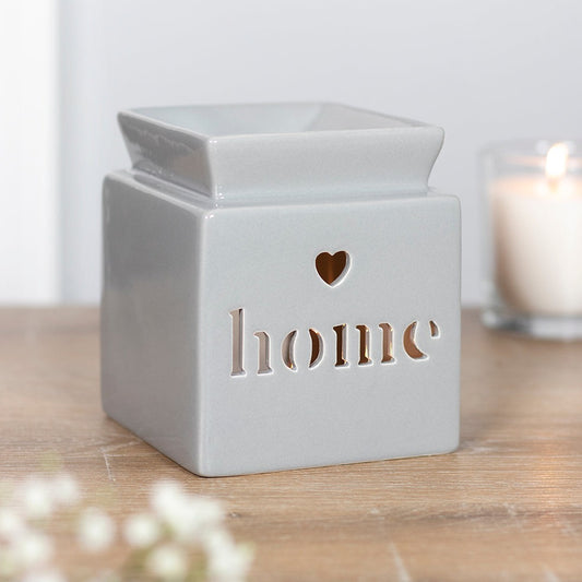 Grey Ceramic Home Oil Burner