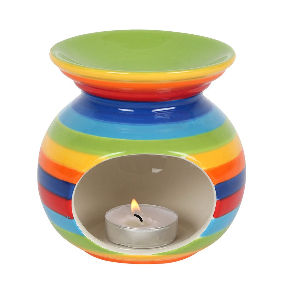 Ceramic Rainbow Oil Burner