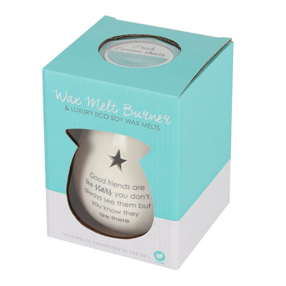 Wax Melt Burner Gift Set - Good Friends