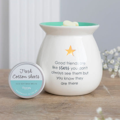 Wax Melt Burner Gift Set - Good Friends