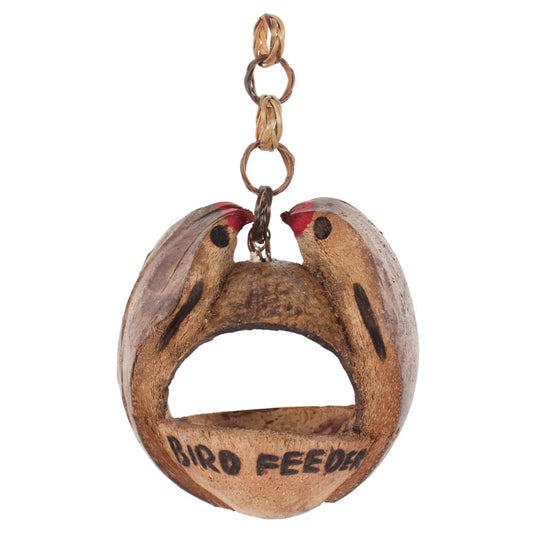 Wooden Bird Feeder