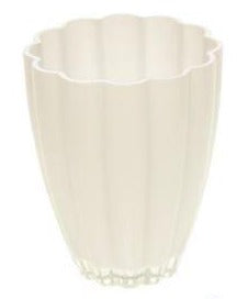 Bloom Glass Vase White