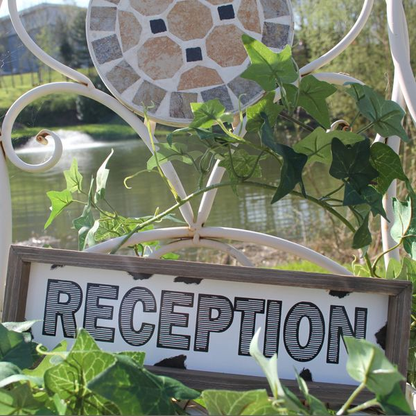 Wedding Reception Sign