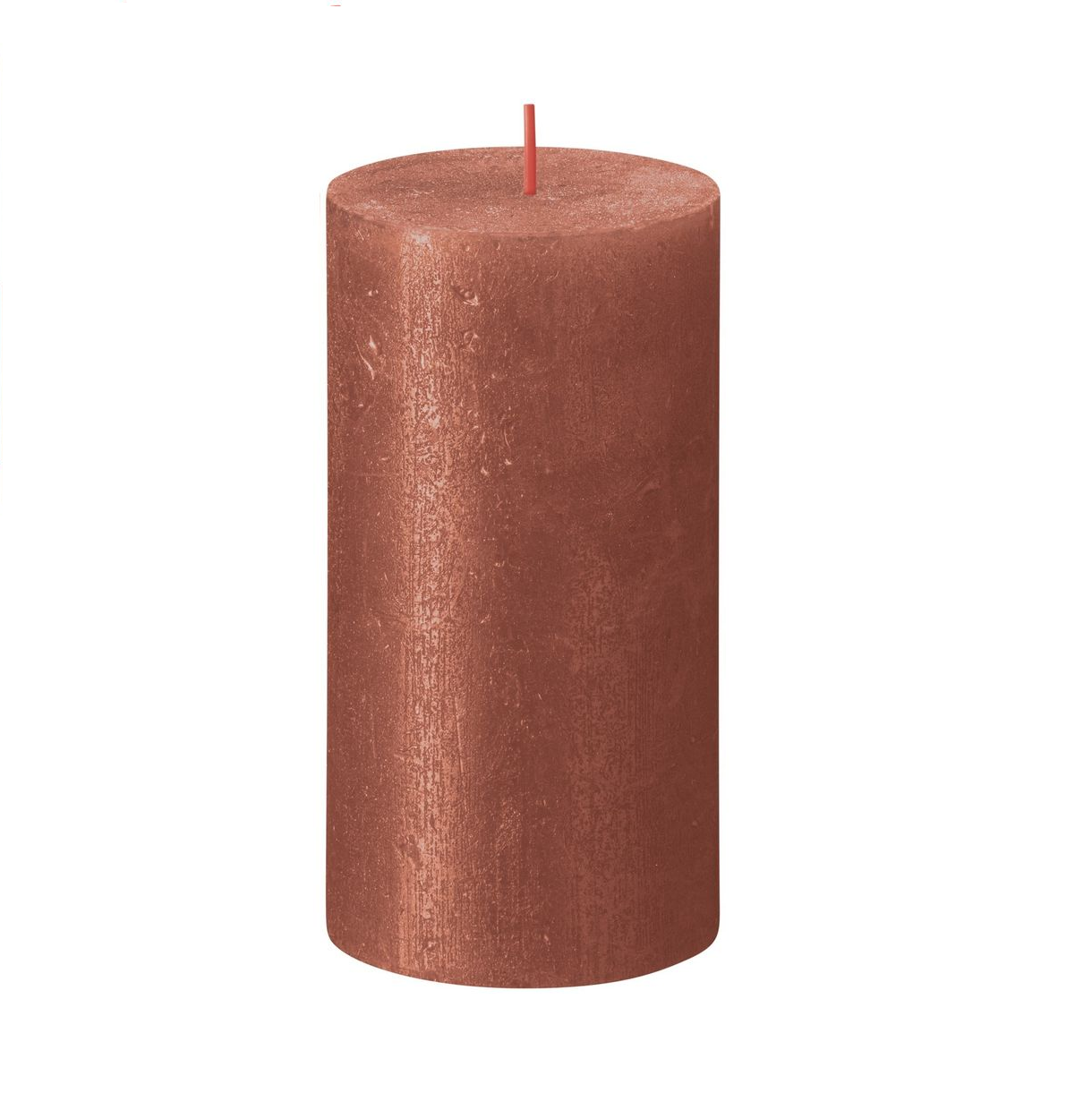 Bolsius Rustic Amber Shimmer Pillar Candle Unscented