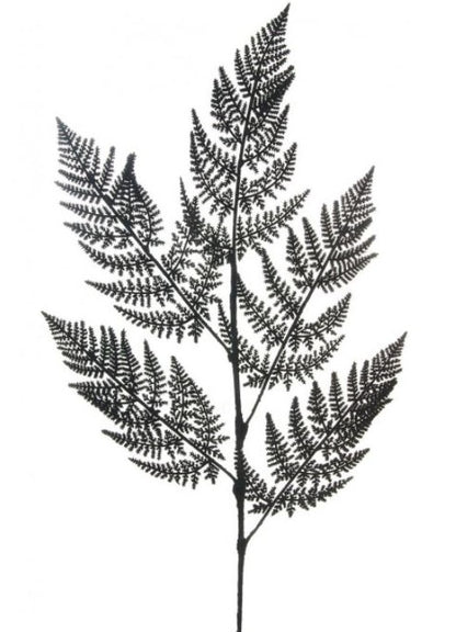 Velvet Woodland Fern Spray H90 cm