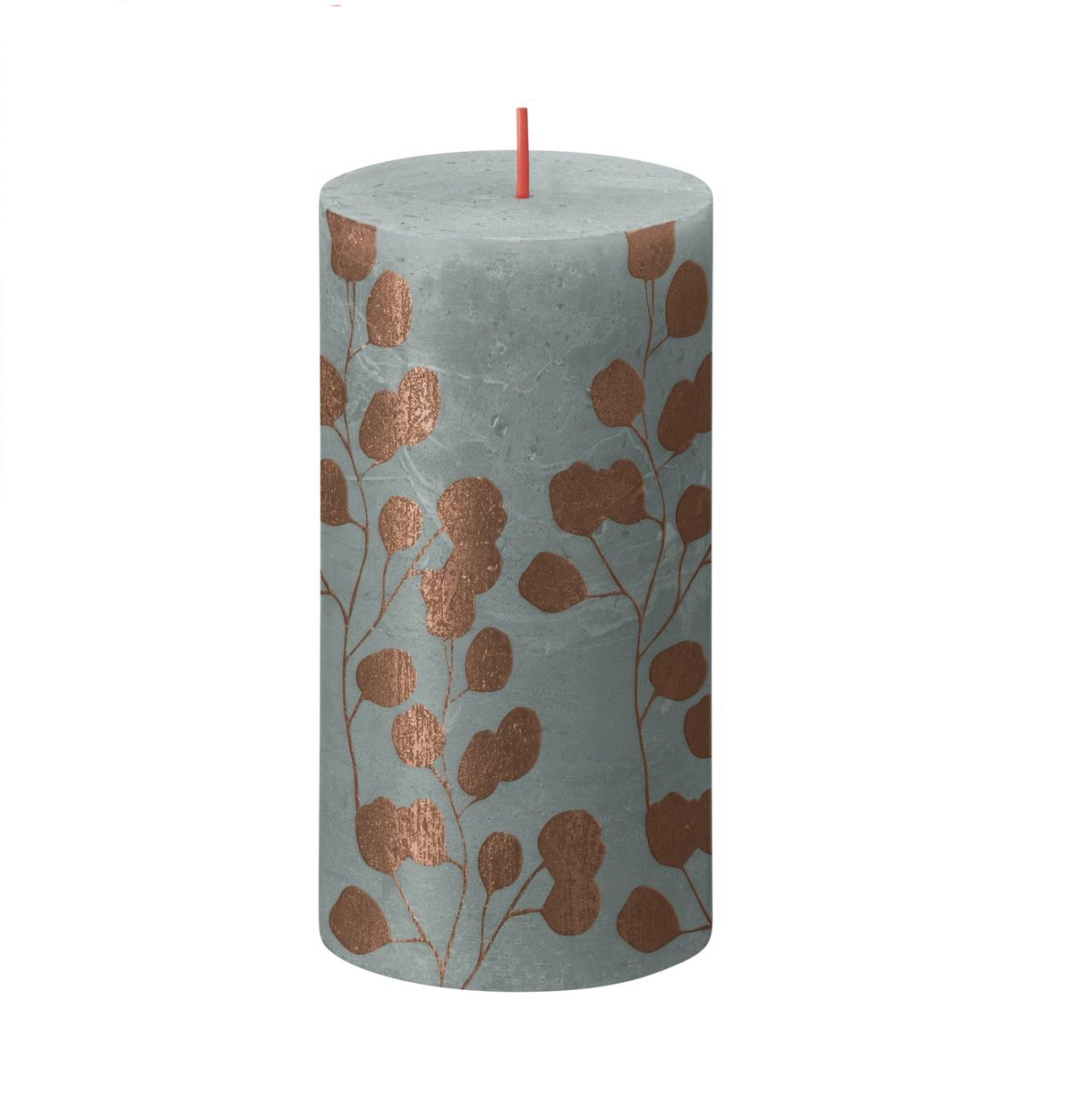 Bolsius Rustic Green Eucalyptus Pillar Candle Unscented