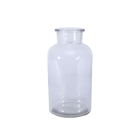 Clear Glass Apothecary Bottle 20cm