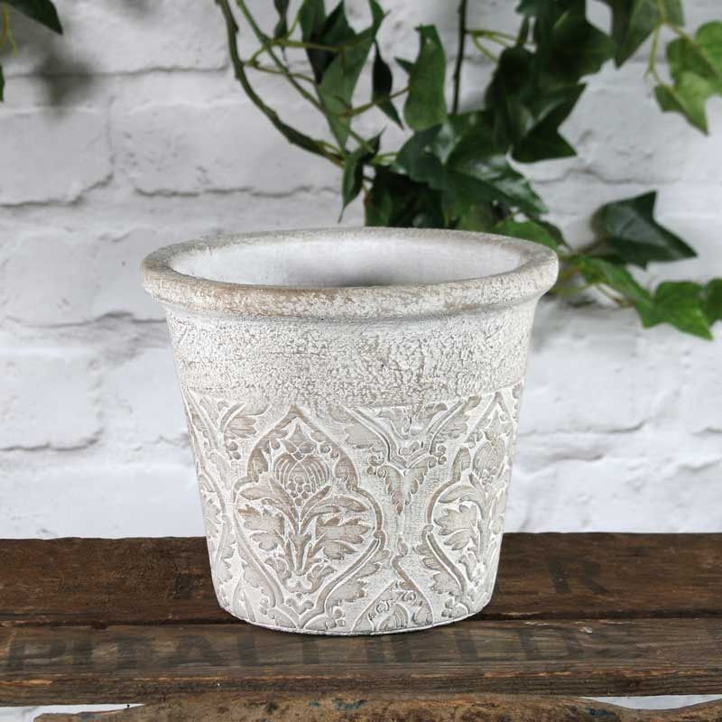 Baroque Plant Pot - H16 cm