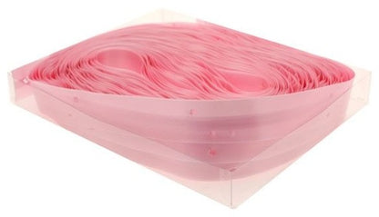 Pack of 30 Baby Pink Pull Bow Ribbon 31mm