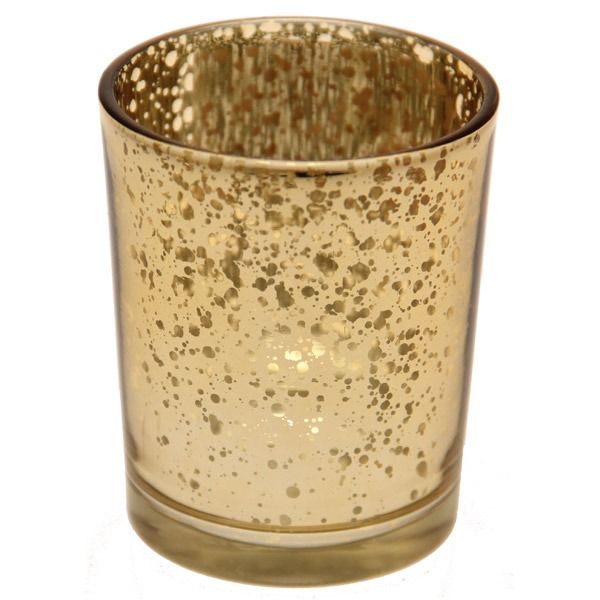 Champagne Speckled Tealight Holder