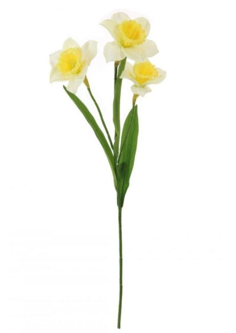 Artificial Silk Daffodil Stem H75 cm