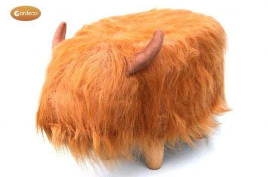 Gardeco Dillis the Highland Cow Footstool