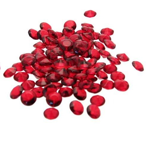 Pack of 100 Red Diamonds